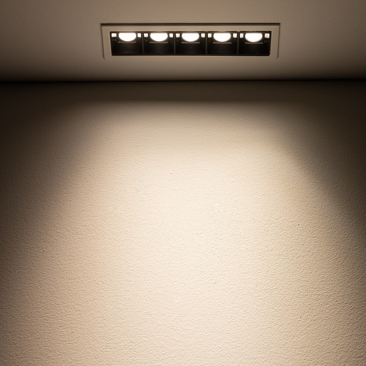 Nowodvorski Lampa downlights podtynkowa MINI LED RECESSED 10W 50/60Hz - Aluminium lakierowane - Biały I 10042 - lampa włączona