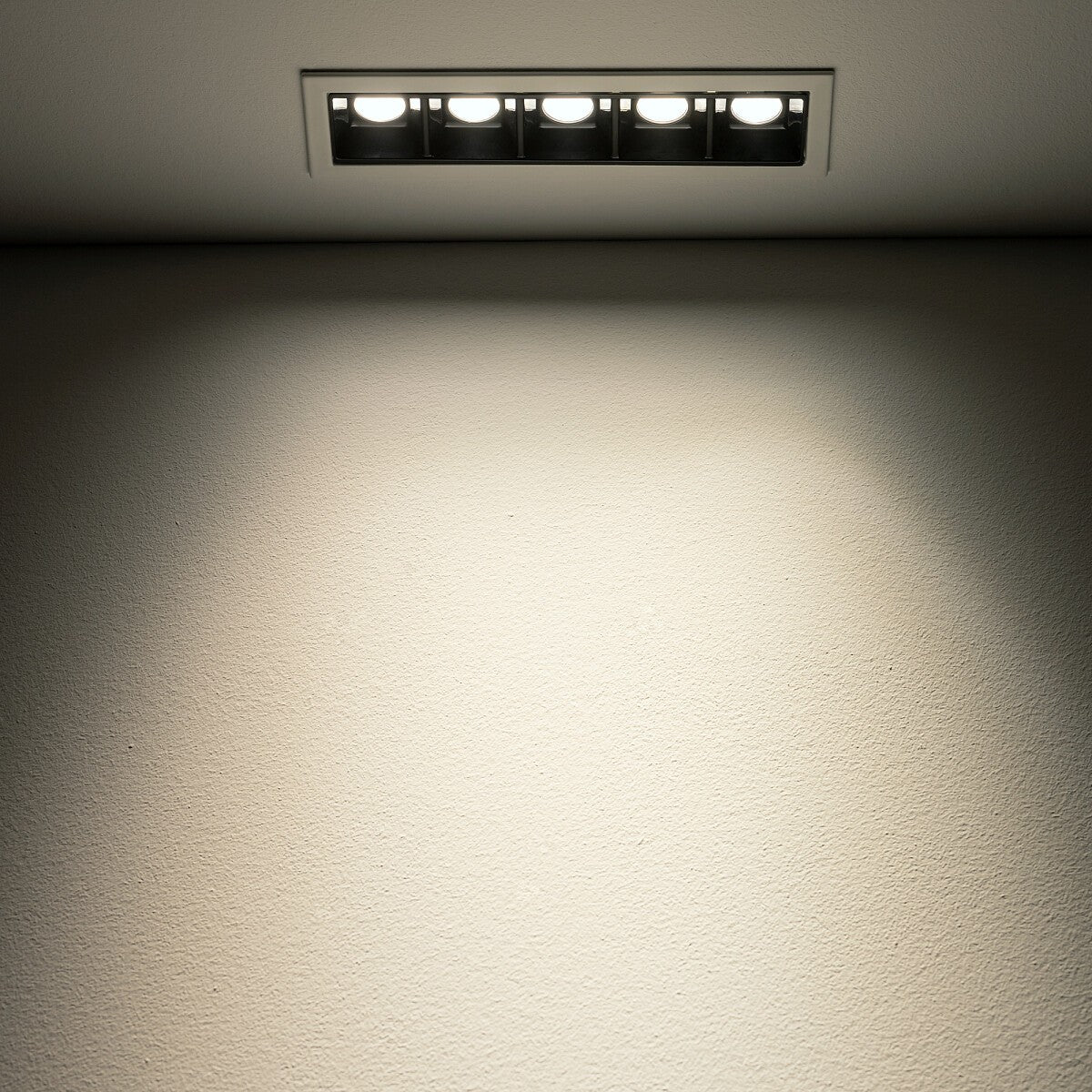 Nowodvorski Lampa downlights podtynkowa MINI LED RECESSED 10W 50/60Hz - Aluminium lakierowane - Biały II 10043 - lampa włączona