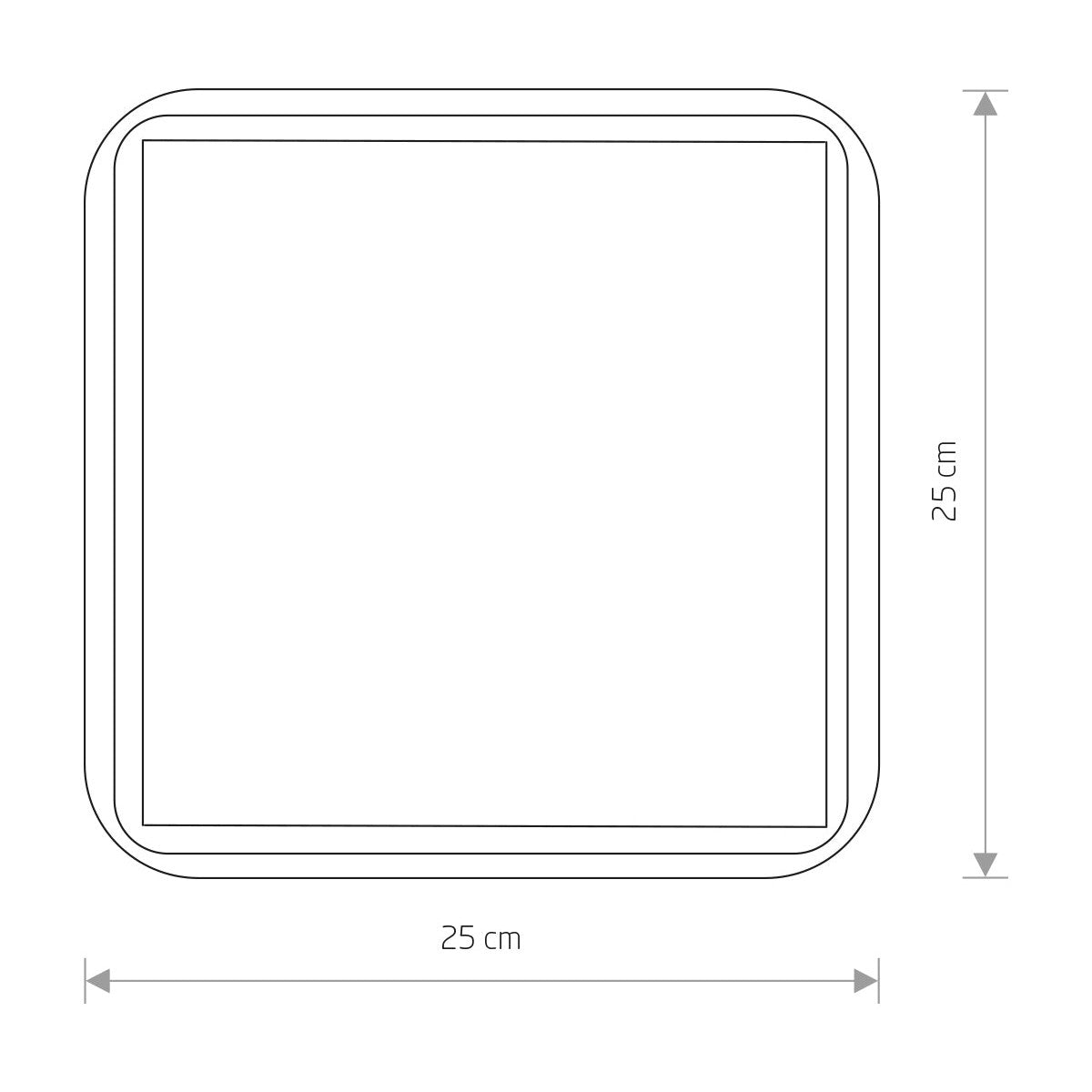 Nowodvorski Plafon TAHOE II 2x15W only LED 50/60Hz - Tworzywo sztuczne PC - Biały IV 10044