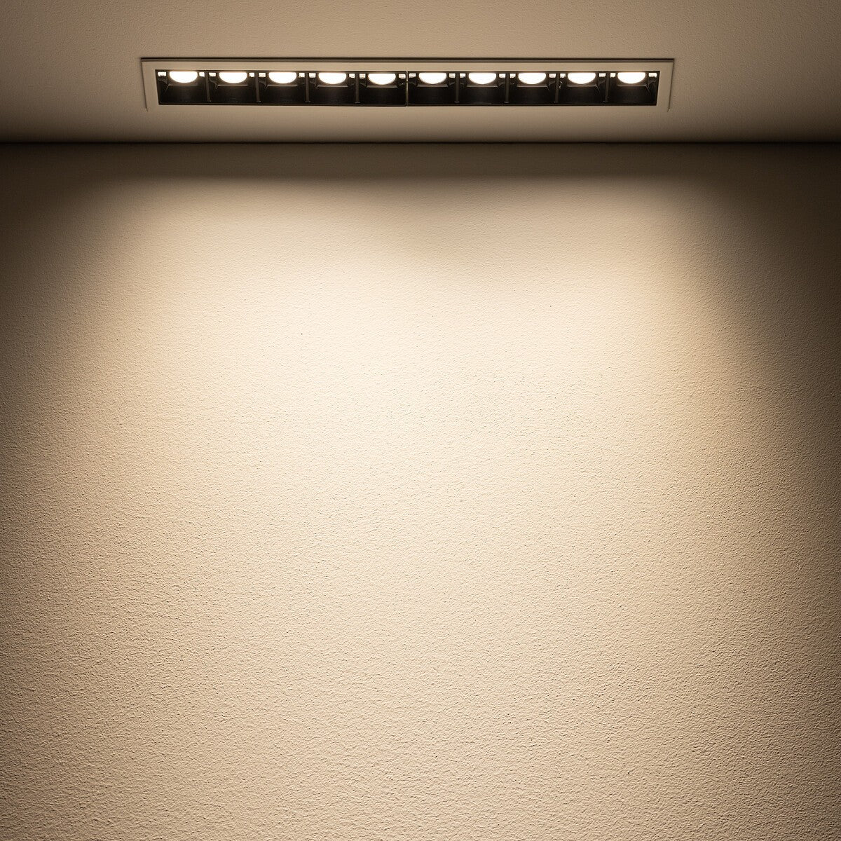 Nowodvorski Lampa downlights podtynkowa MINI LED RECESSED 20W 50/60Hz - Aluminium lakierowane - Biały I 10045 - lampa włączona
