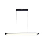 Lampa wisząca LED (80*100CM) / Barwa: 4000K / Obudowa: Czarna