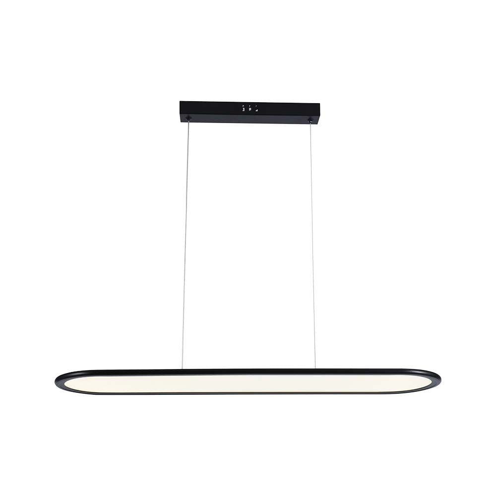 Lampa wisząca LED (80*100CM) / Barwa: 4000K / Obudowa: Czarna