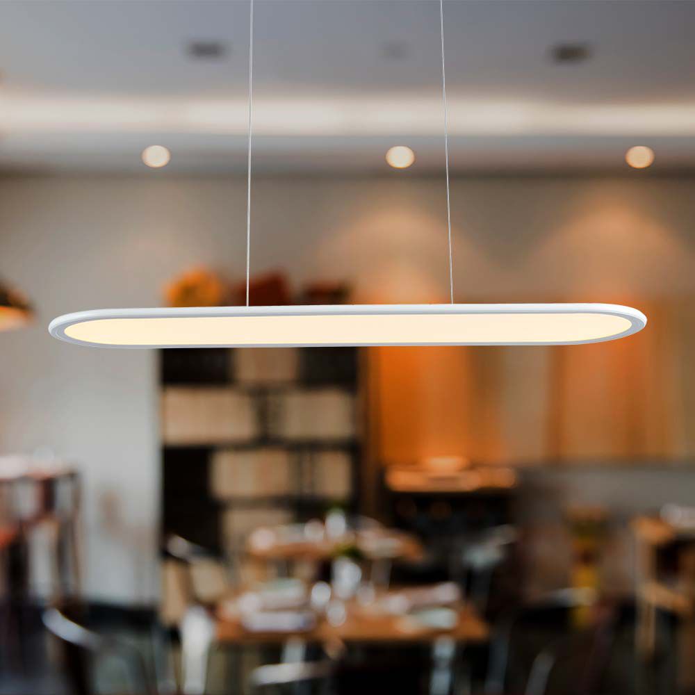 Lampa wisząca LED (80*100CM) / Barwa: 4000K / Obudowa: Biała