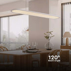 Lampa wisząca LED (80*100CM) / Barwa: 4000K / Obudowa: Biała