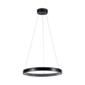 V-TAC Lampa wisząca LED (40CM) 3000K, kryształowe akrylowe wnętrze - Czarny VT-10052