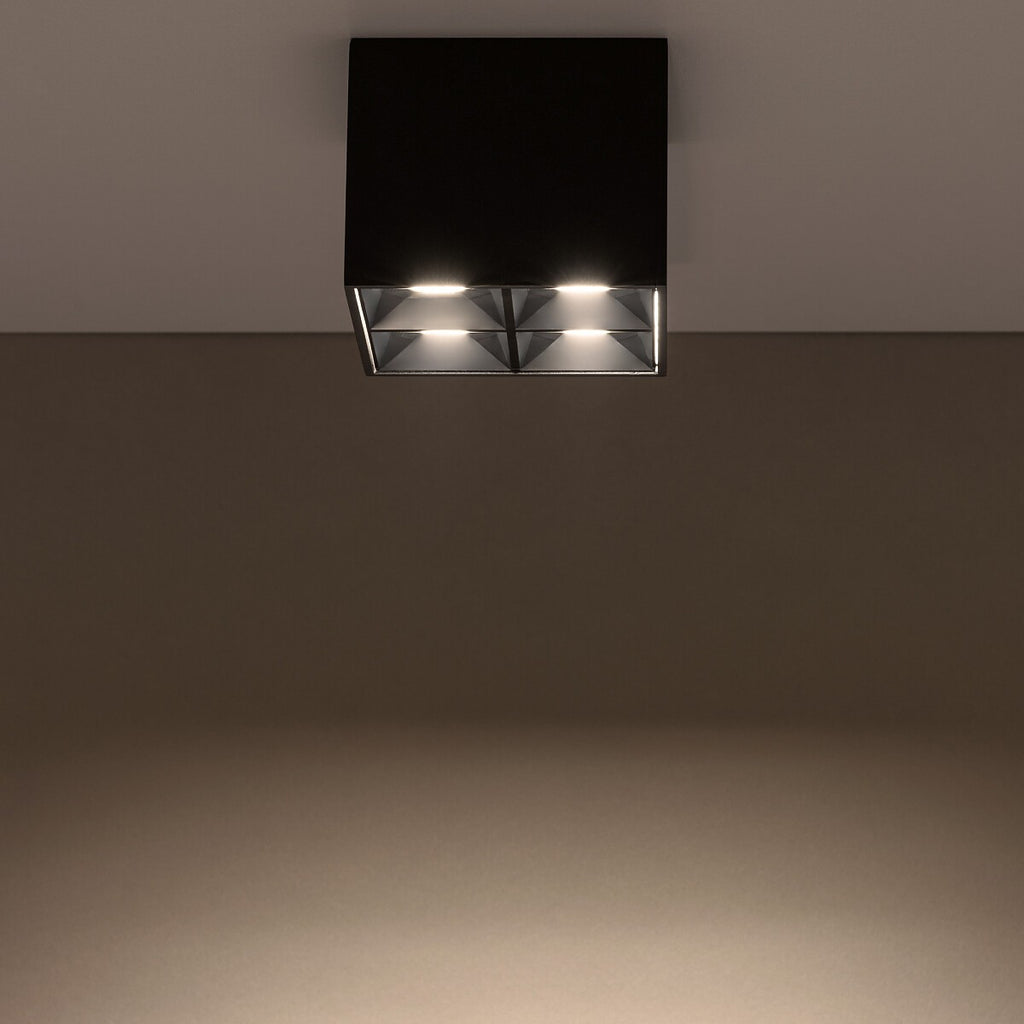 Nowodvorski Lampa downlights natynkowa MIDI LED 16W 50/60Hz - Aluminium lakierowane - Czarny I 10054