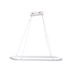 Lampa wisząca LED (80*20*100CM) / Barwa: 4000K / Obudowa: Biała