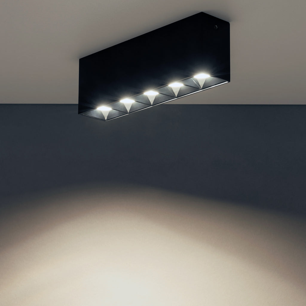 Nowodvorski Lampa downlights natynkowa MIDI LED 20W 50/60Hz - Aluminium lakierowane - Czarny II