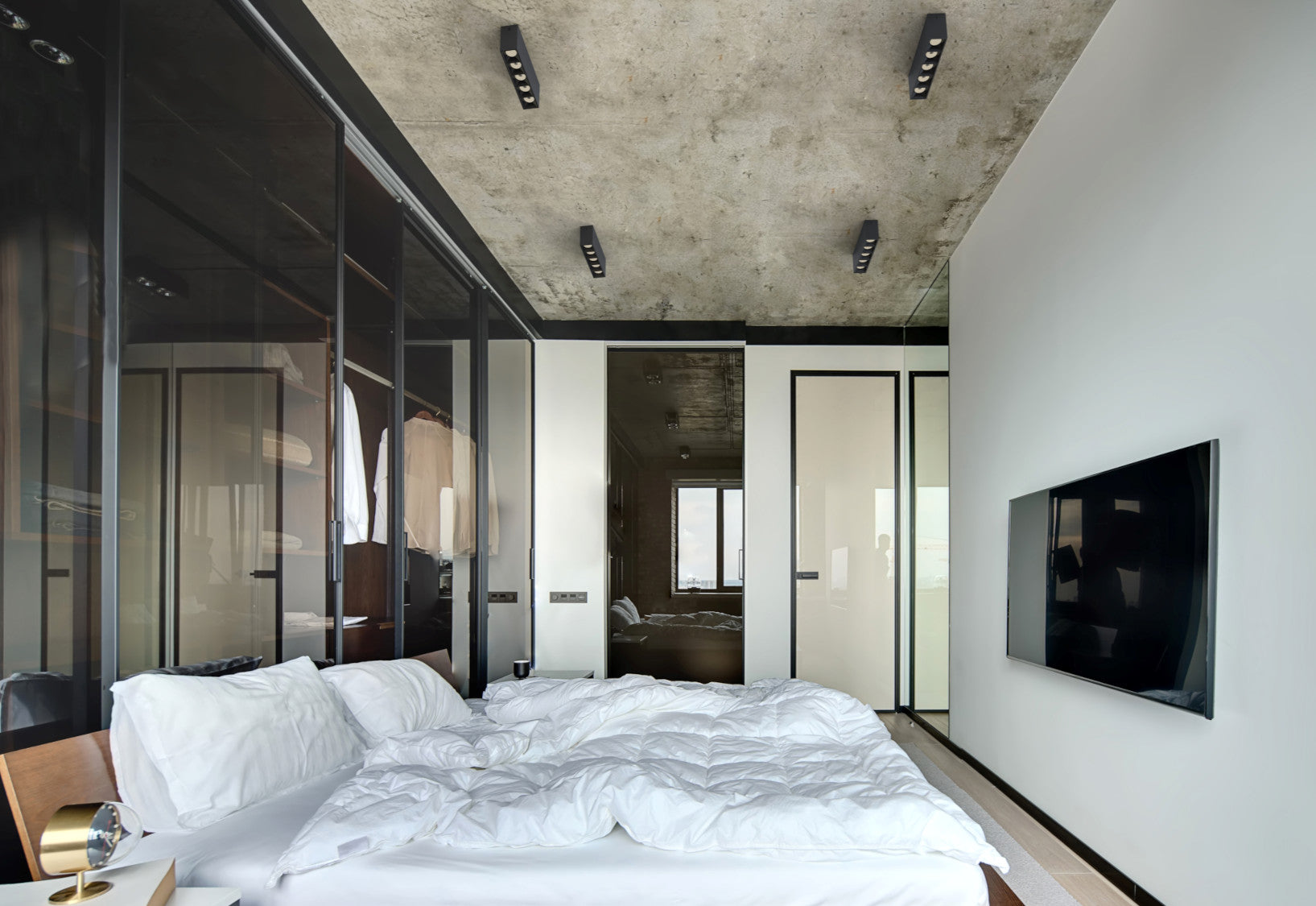 Nowodvorski Lampa downlights natynkowa MIDI LED 20W 50/60Hz - Aluminium lakierowane - Czarny II