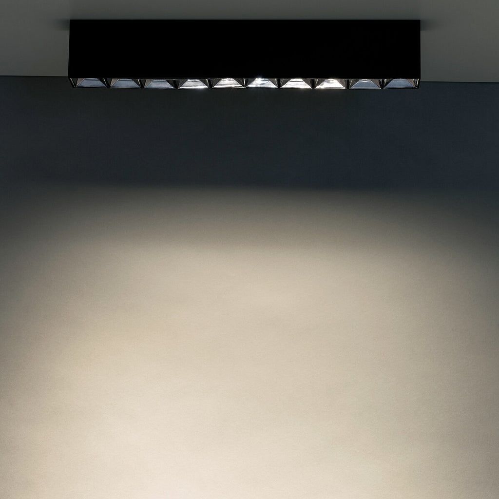 Nowodvorski Lampa downlights natynkowa MIDI LED 40W 50/60Hz - Aluminium lakierowane - Czarny II 10060