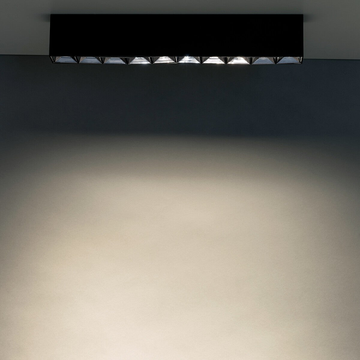 Nowodvorski Lampa downlights natynkowa MIDI LED 40W 50/60Hz - Aluminium lakierowane - Czarny II 10060