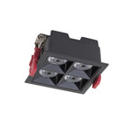 Nowodvorski Lampa downlights podtynkowa MIDI LED RECESSED 16W 50/60Hz - Aluminium lakierowane - Czarny I