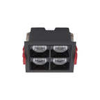 Nowodvorski Lampa downlights podtynkowa MIDI LED RECESSED 16W 50/60Hz - Aluminium lakierowane - Czarny II 10064