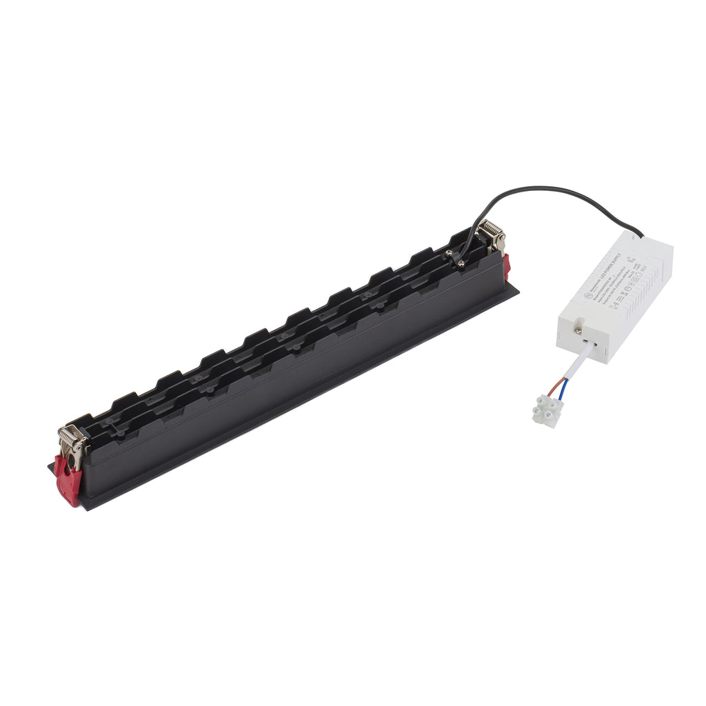 Nowodvorski Lampa downlights podtynkowa MIDI LED RECESSED 40W 50/60Hz - Aluminium lakierowane - Czarny II