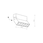 Nowodvorski Lampa downlights natynkowa FOCUS MINI LED 10W 50/60Hz - Aluminium lakierowane - Czarny I 10068