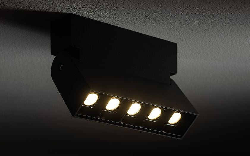 Nowodvorski Lampa downlights natynkowa FOCUS MINI LED 10W 50/60Hz - Aluminium lakierowane - Czarny II 10071
