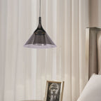 Lampa wisząca LED (19.5*17.5*100CM) / Barwa: 4000K / Obudowa: Czarna