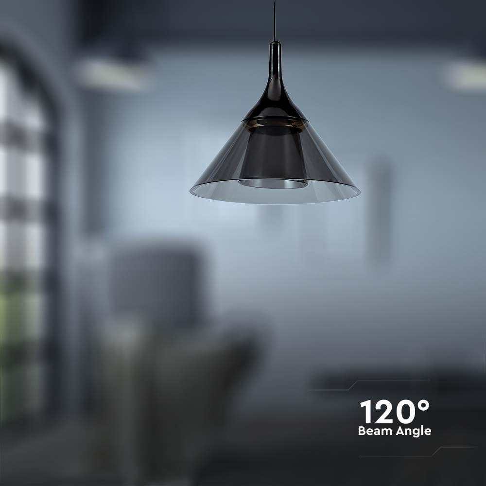 Lampa wisząca LED (19.5*17.5*100CM) / Barwa: 4000K / Obudowa: Czarna