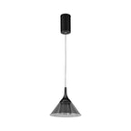 Lampa wisząca LED (19.5*17.5*100CM) / Barwa: 3000K / Obudowa: Czarna