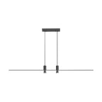 Lampa wisząca LED (80*100CM) / Barwa: 3000K / Obudowa: Czarna