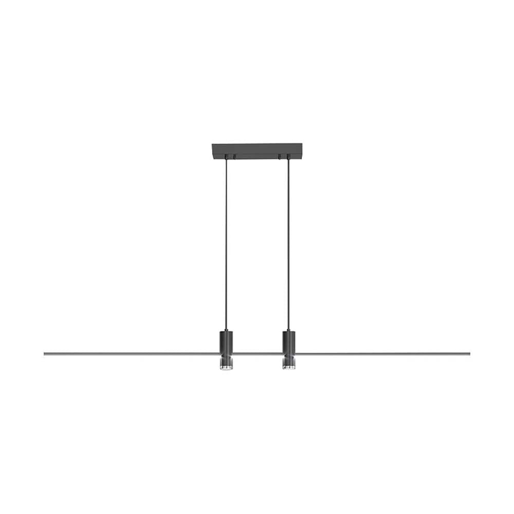 Lampa wisząca LED (80*100CM) / Barwa: 4000K / Obudowa: Czarna