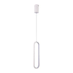 Lampa wisząca LED (40CM) / Barwa: 3000K / Obudowa: Biała
