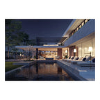 Nowodvorski Lampa stojąca PATIO 25W only LED 50/60Hz IP44 - Stal lakierowana - Grafitowy 10105