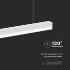 40W Oprawa Liniowa LED / Barwa: 4000K / Obudowa: Biała