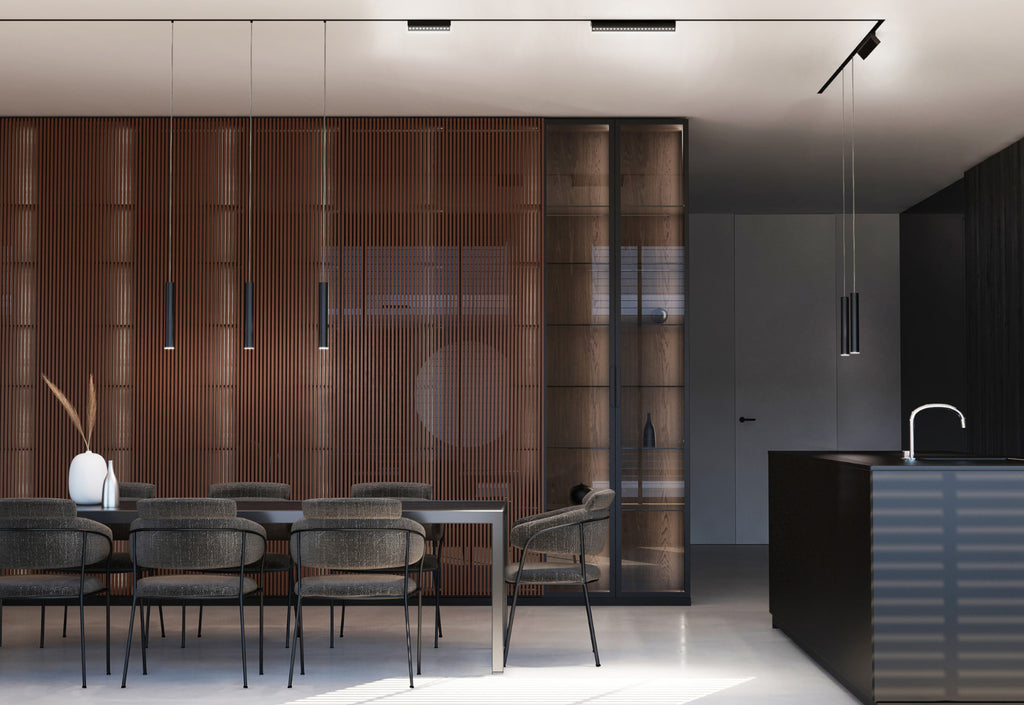 Nowodvorski System szynowy LVM LINE LED 9W 1-obwodowy niskonapięciowy 48V LVM Lampa LED 9W - Aluminium lakierowane - Czarny