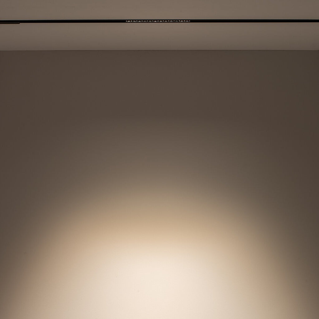 Nowodvorski System szynowy LVM FOCUS LED 9W 1-obwodowy niskonapięciowy 48V LVM Lampa LED 9W - Aluminium lakierowane - Czarny 10144