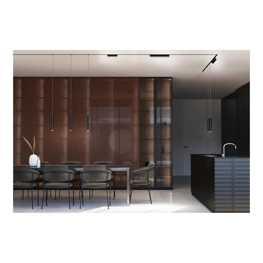 Nowodvorski System szynowy LVM FOCUS OUT LED 9W 1-obwodowy niskonapięciowy 48V LVM Lampa LED 9W - Aluminium lakierowane - Czarny I 10145