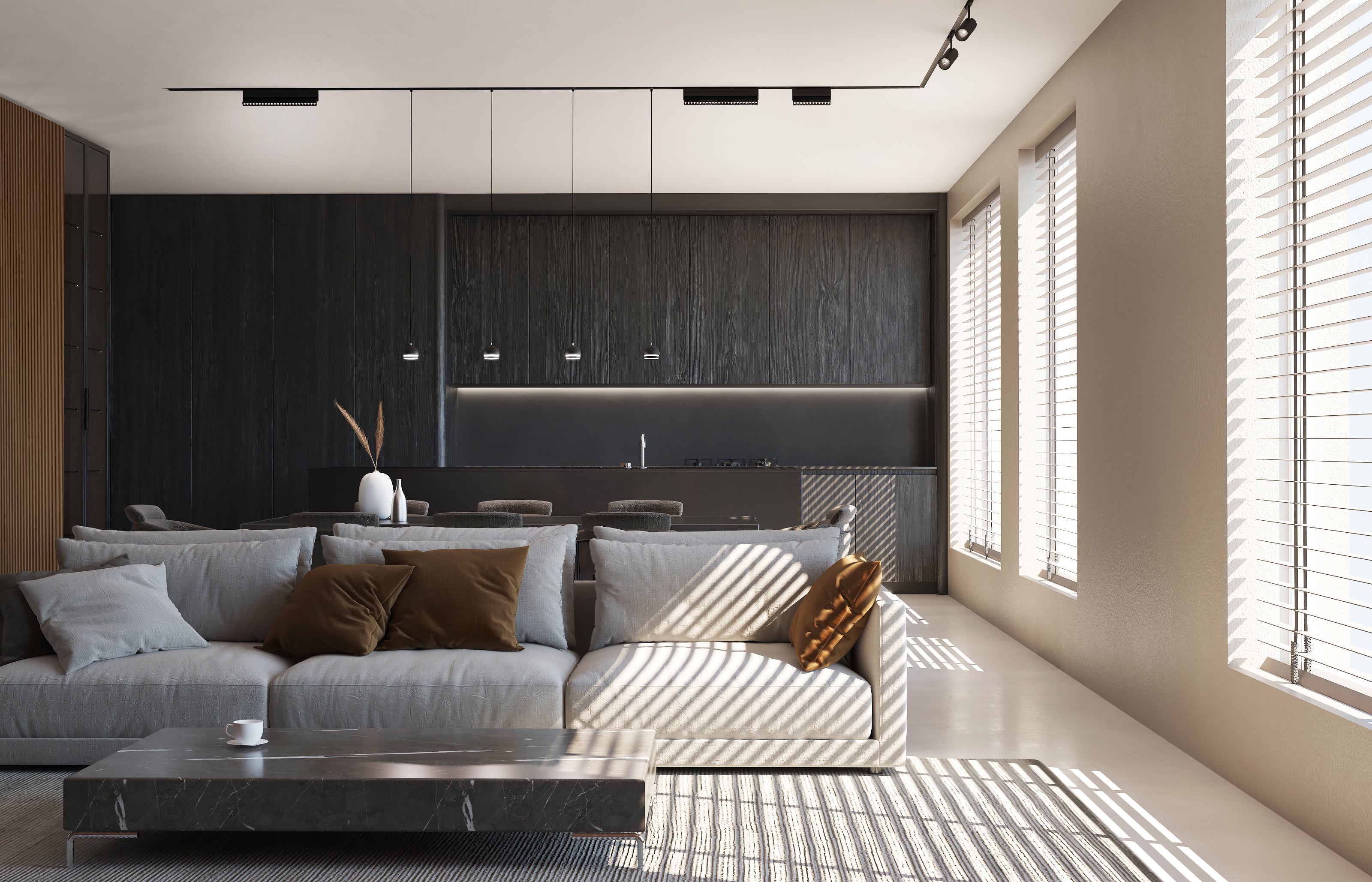 Nowodvorski System szynowy LVM FOCUS OUT LED 9W 1-obwodowy niskonapięciowy 48V LVM Lampa LED 9W - Aluminium lakierowane - Czarny I