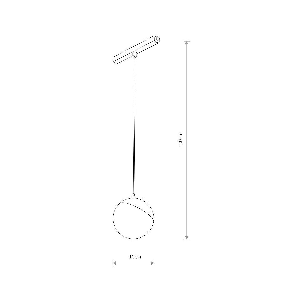 Nowodvorski System szynowy LVM LID LED 8W 1-obwodowy niskonapięciowy 48V LVM Lampa LED 8W - Aluminium lakierowane - Czarny II 10153