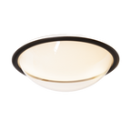 Maxlight Plafon Lotto 48cm - Metal + akryl - Biały + czarny C0238