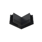Nowodvorski System szynowy LVM RECESSED HORIZONTAL CORNER 1-obwodowy niskonapięciowy 48V LVM - Aluminium - Czarny