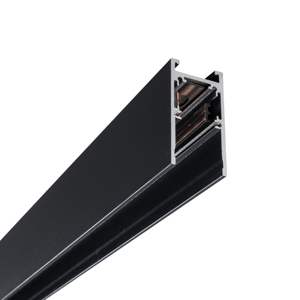 Nowodvorski System szynowy LVM TRACK 1M 1-obwodowy niskonapięciowy 48V LVM Szyna - Aluminium - Czarny