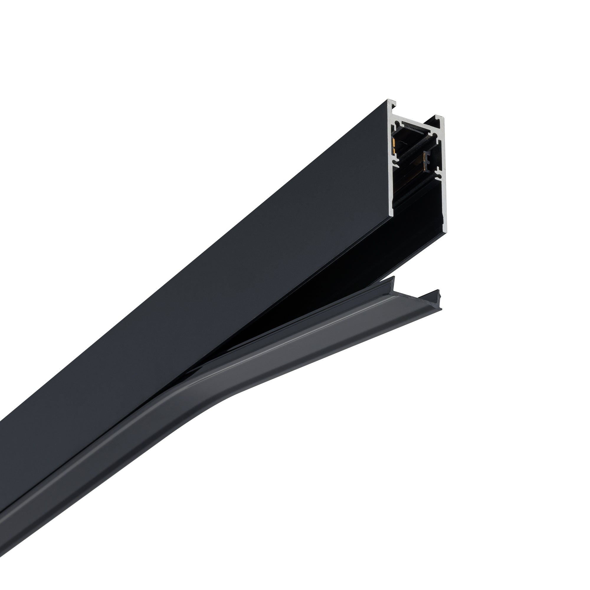 Nowodvorski System szynowy LVM TRACK 2M 1-obwodowy niskonapięciowy 48V LVM Szyna - Aluminium - Czarny