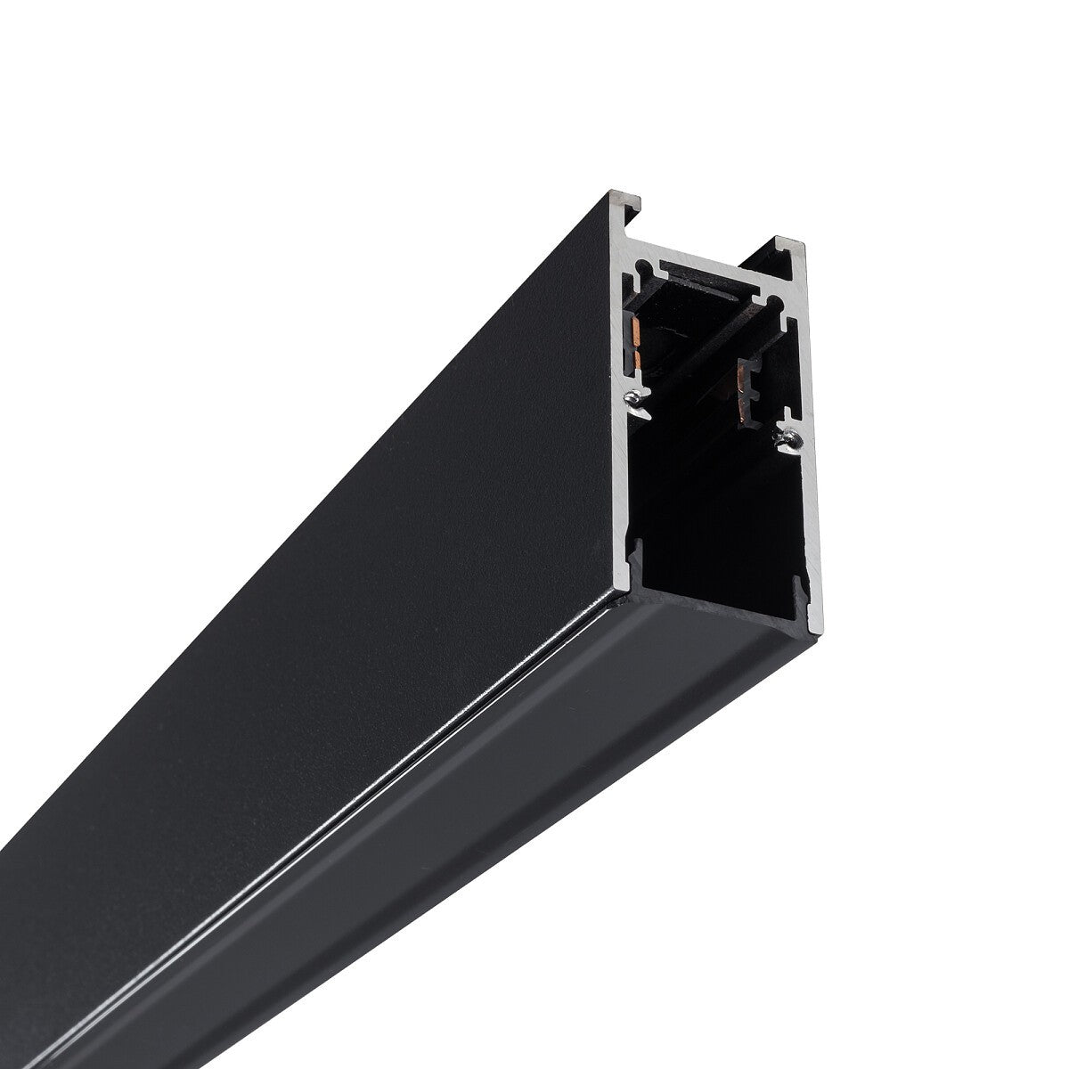Nowodvorski System szynowy LVM TRACK 2M 1-obwodowy niskonapięciowy 48V LVM Szyna - Aluminium - Czarny 10163