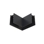 Nowodvorski System szynowy LVM HORIZONTAL CORNER 1-obwodowy niskonapięciowy 48V LVM - Aluminium - Czarny