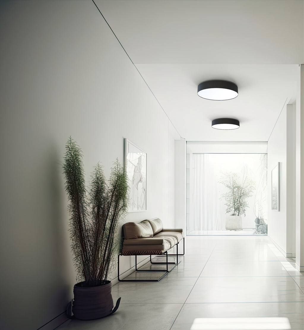 Nowodvorski Plafon ARENA LED 20W 50/60Hz - Stal lakierowana - Czarny