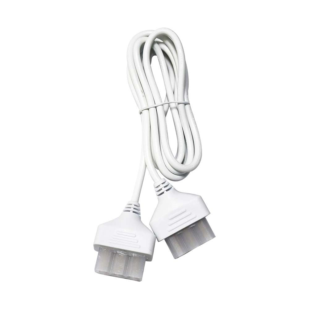 Przewód zasilania z 2 wtyczkami do VT4140 / Kolor: Biały 2m 3*0.75mm²
