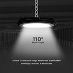 200W Oprawa Highbay LED / Barwa: 6500K