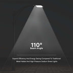 100W Lampa Uliczna LED / Barwa: 4000K / Obudowa: Czarna