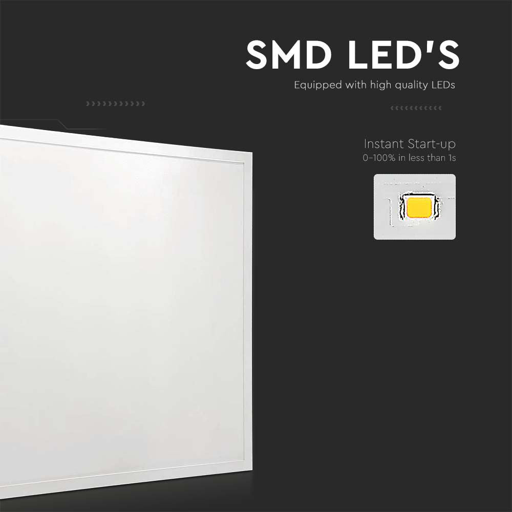 36W Panel LED SQUERO / 600x600mm / Skuteczność 120lm/W / Barwa: 4000K / Opakowanie: 10szt.