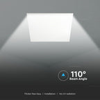 36W Panel LED SQUERO / 600x600mm / Skuteczność 120lm/W / Barwa: 4000K / Opakowanie: 10szt.