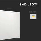 36W Panel LED SQUERO / 600x600mm / Skuteczność 120lm/W / Barwa: 6400K / Opakowanie: 10szt.