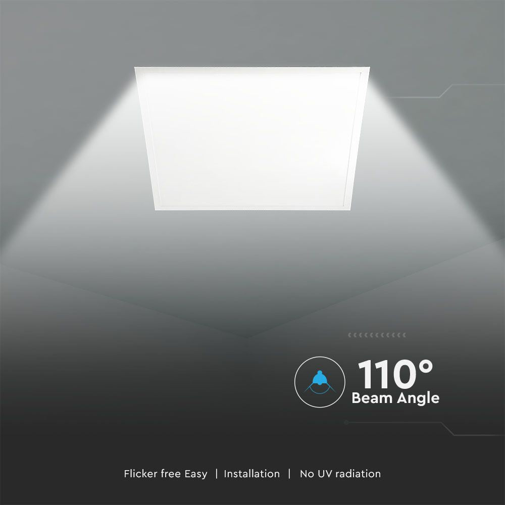 36W Panel LED SQUERO / 600x600mm / Skuteczność 120lm/W / Barwa: 6400K / Opakowanie: 10szt.