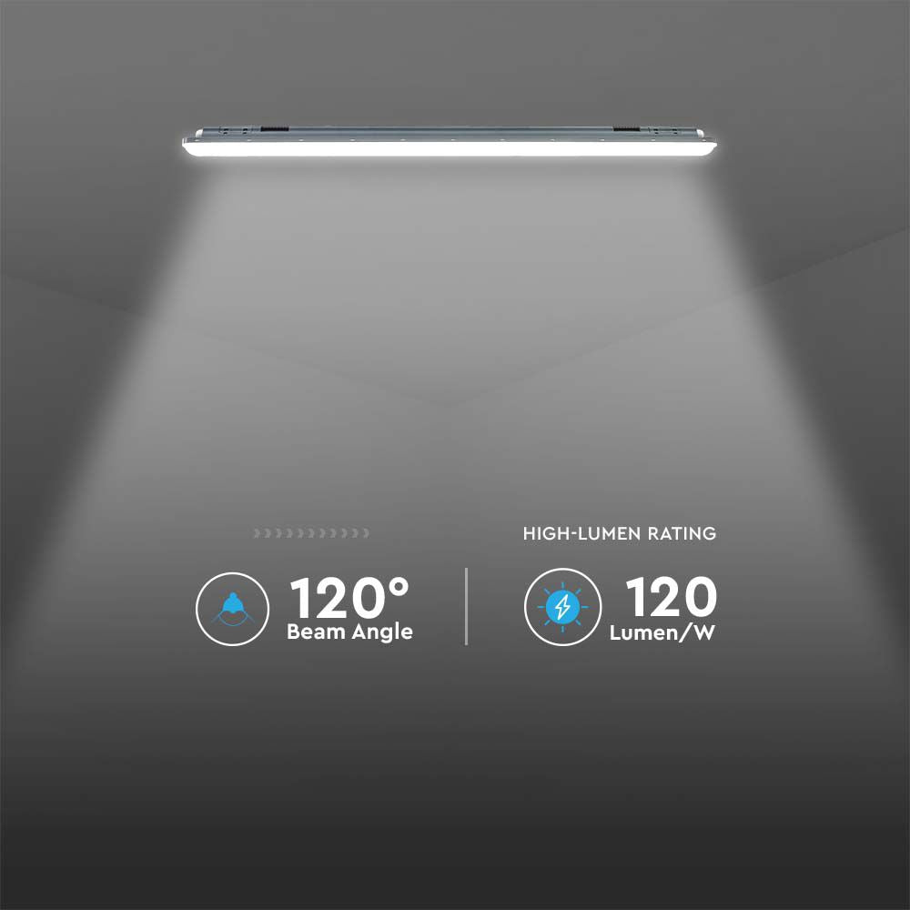 36W Oprawa Hermetyczna X-SERIES 120cm / Barwa: 4000K / 120LM/WATT