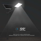 20W Lampa Uliczna LED Solarna / Bateria: 40AH LiFePO4 / Barwa: 4000K