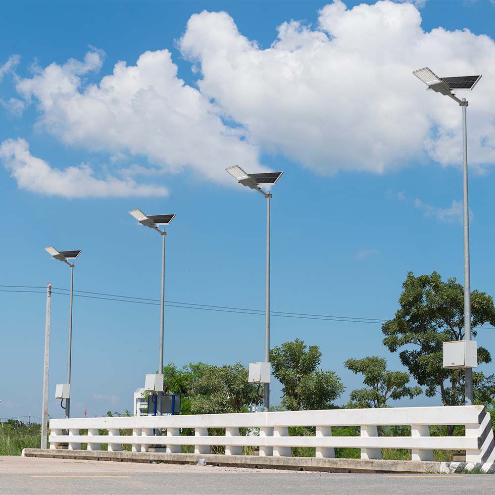 30W Lampa Uliczna LED Solarna / Bateria: 60AH LiFePO4 / Barwa: 4000K